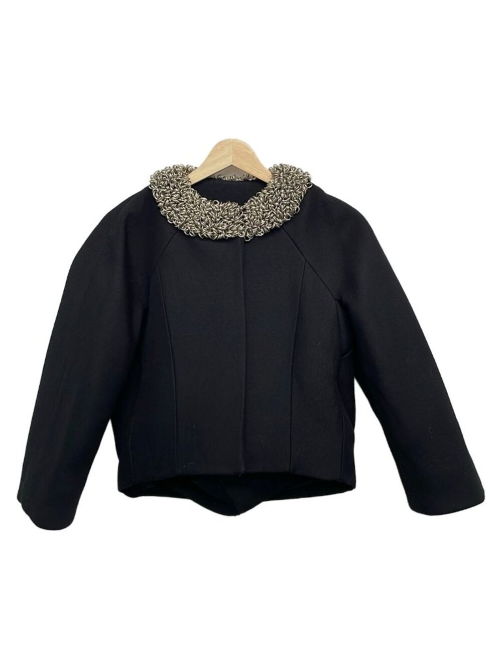 Balenciaga Jacket S Black Silver